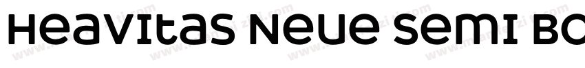 Heavitas Neue Semi Bold字体转换